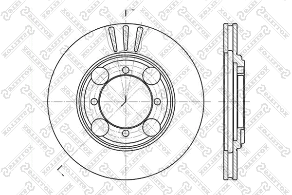 Brake Disc (6020-3401V-SX)