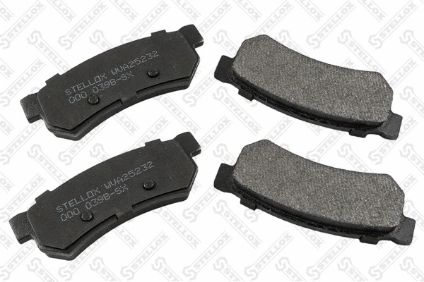 Brake Pad Set, disc brake (000 039B-SX)
