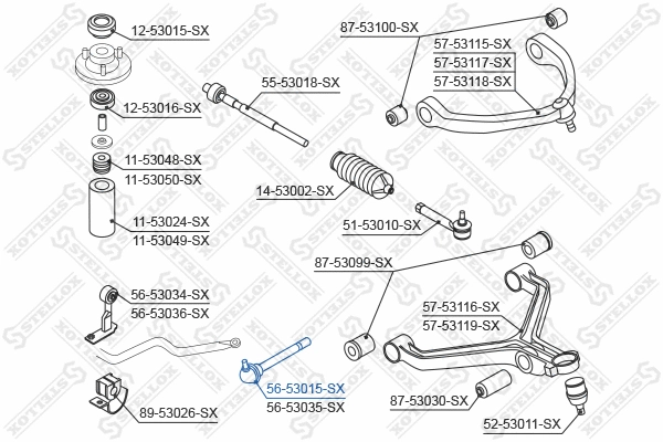 Link/Coupling Rod, stabiliser bar
