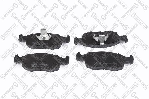 Brake Pad Set, disc brake (183 010B-SX)