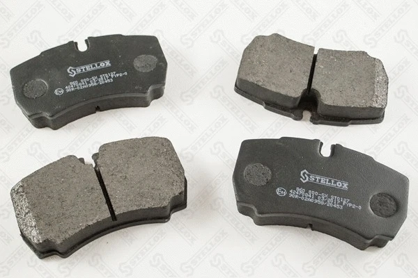 Brake Pad Set, disc brake (860 000-SX)