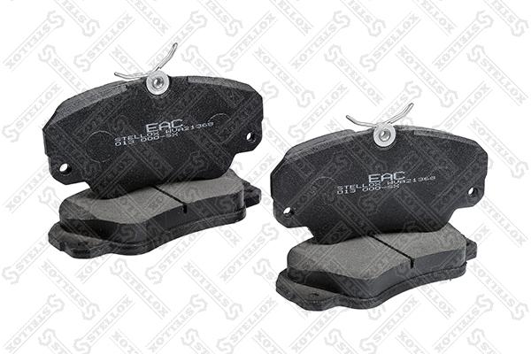 Brake Pad Set, disc brake (013 000-SX)
