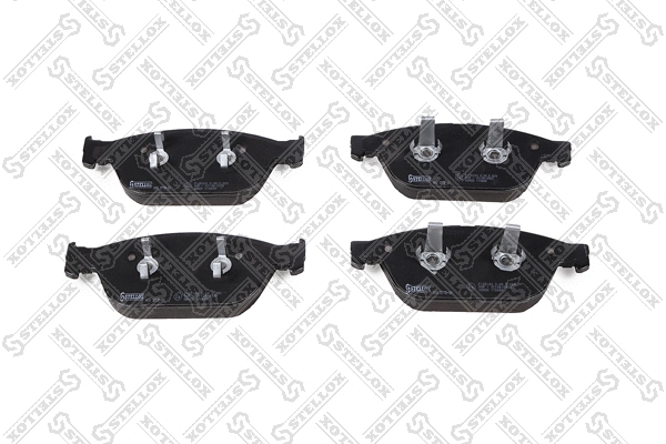Brake Pad Set, disc brake (000 377B-SX)