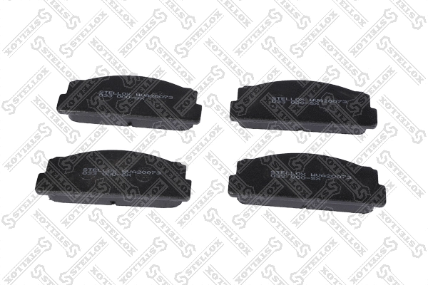 Brake Pad Set, disc brake (033 000-SX)