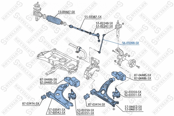 Link/Coupling Rod, stabiliser bar