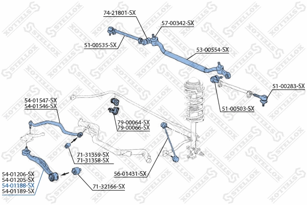 Control/Trailing Arm, wheel suspension