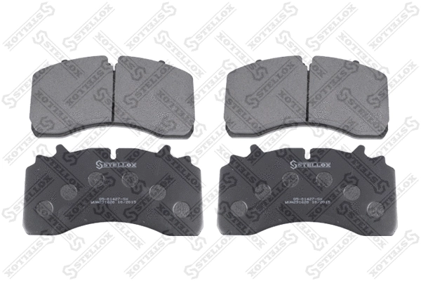 Brake Pad Set, disc brake (85-01427-SX)
