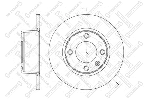 Brake Disc (6020-1924-SX)