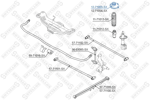 Suspension Strut Support Mount