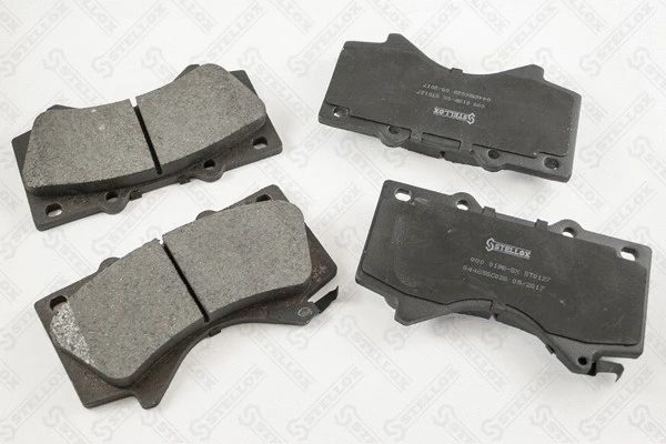 Brake Pad Set, disc brake (000 019B-SX)