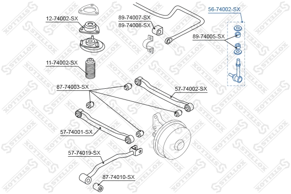 Link/Coupling Rod, stabiliser bar