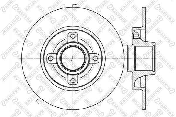 Brake Disc (6020-1947-SX)