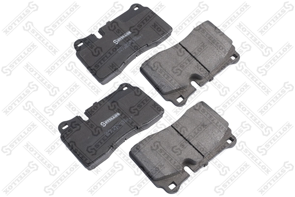 Brake Pad Set, disc brake (000 065B-SX)