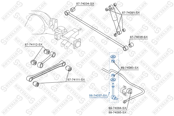Link/Coupling Rod, stabiliser bar