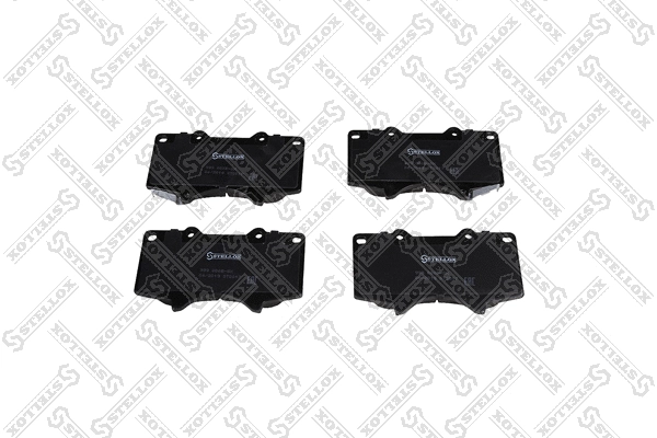Brake Pad Set, disc brake (999 000B-SX)