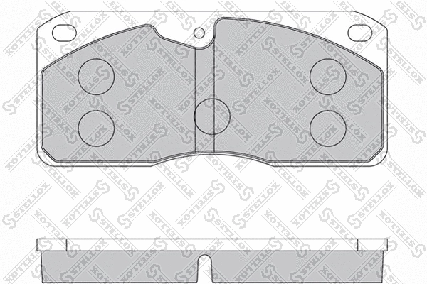 Brake Pad Set, disc brake (85-01407-SX)