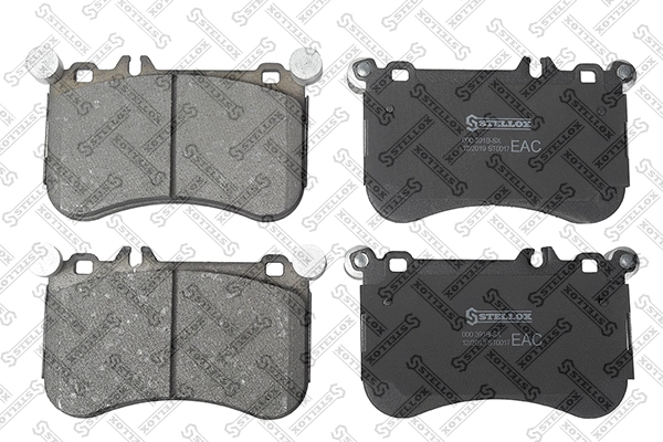 Brake Pad Set, disc brake (000 391B-SX)