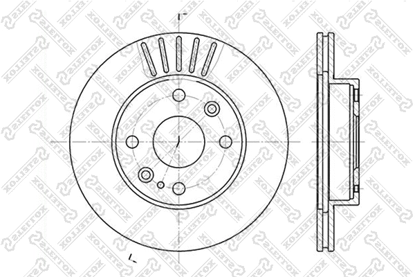Brake Disc (6020-3223V-SX)