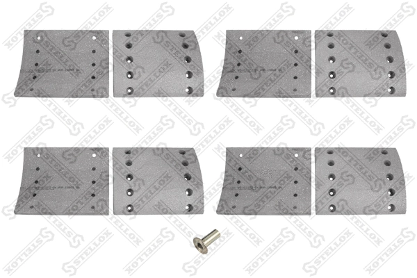 Brake Lining Kit, drum brake (85-01073-SX)