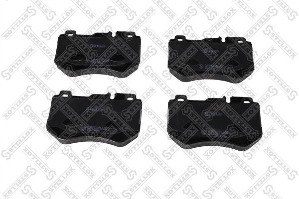 Brake Pad Set, disc brake (000 715B-SX)
