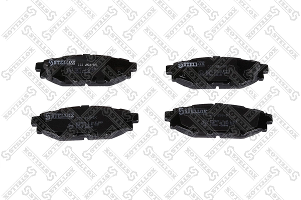 Brake Pad Set, disc brake (000 253-SX)
