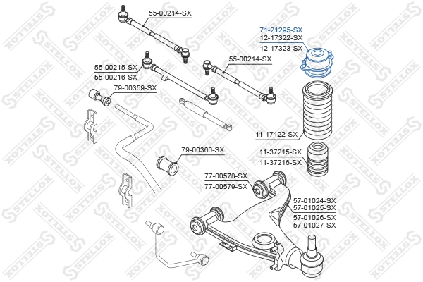Suspension Strut Support Mount