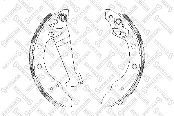 Brake Shoe Set (057 100-SX)