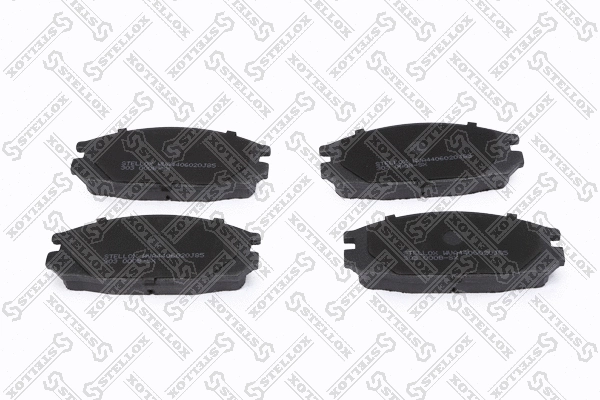 Brake Pad Set, disc brake (303 000B-SX)