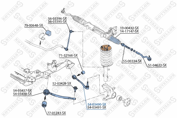 Control/Trailing Arm, wheel suspension