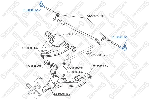 Tie Rod End (51-50002-SX)