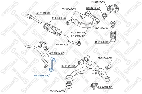 Link/Coupling Rod, stabiliser bar