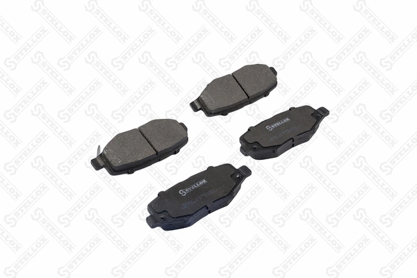 Brake Pad Set, disc brake (000 285B-SX)