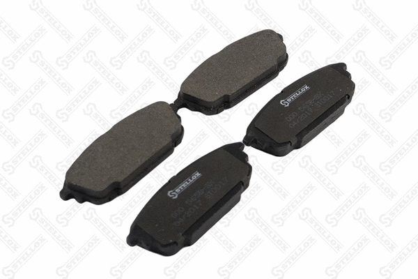 Brake Pad Set, disc brake (000 565B-SX)