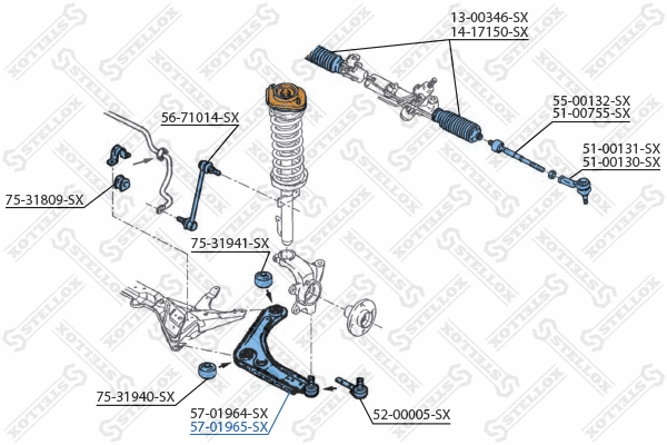 Control/Trailing Arm, wheel suspension
