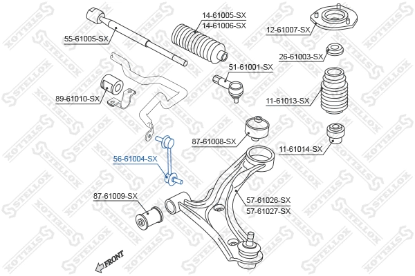 Link/Coupling Rod, stabiliser bar