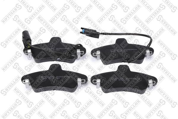 Brake Pad Set, disc brake (444 012-SX)