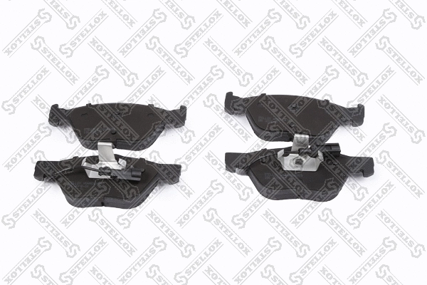 Brake Pad Set, disc brake (186 000B-SX)