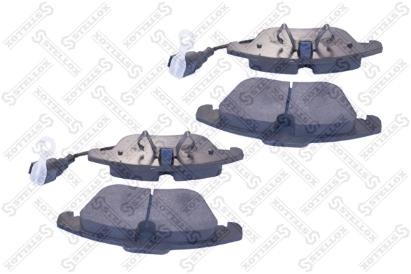 Brake Pad Set, disc brake (1230 021-SX)