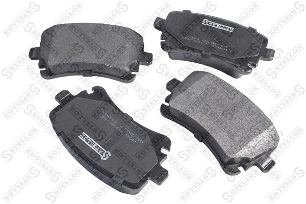 Brake Pad Set, disc brake (000 083B-SX)