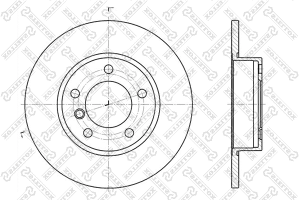 Brake Disc (6020-1524-SX)