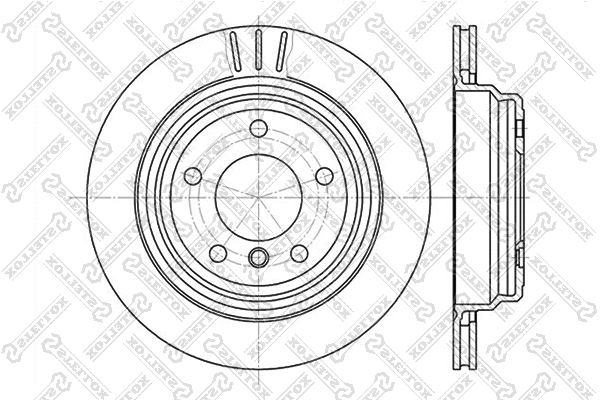 Brake Disc (6020-1539V-SX)