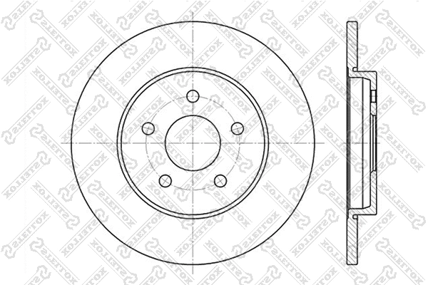 Brake Disc (6020-2551-SX)