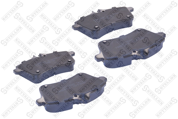 Brake Pad Set, disc brake (1141 000B-SX)