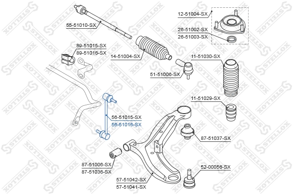 Link/Coupling Rod, stabiliser bar
