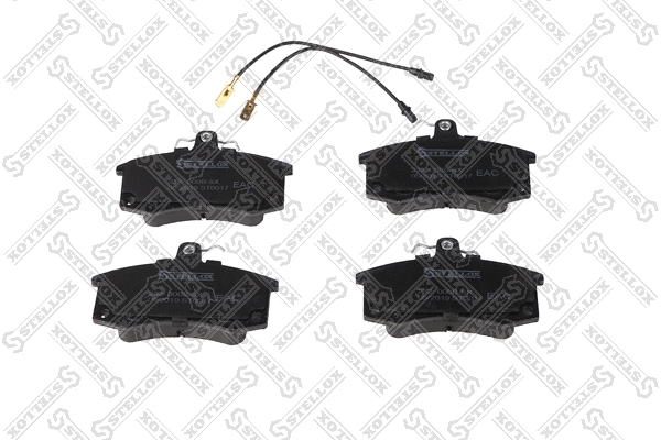 Brake Pad Set, disc brake (232 000B-SX)