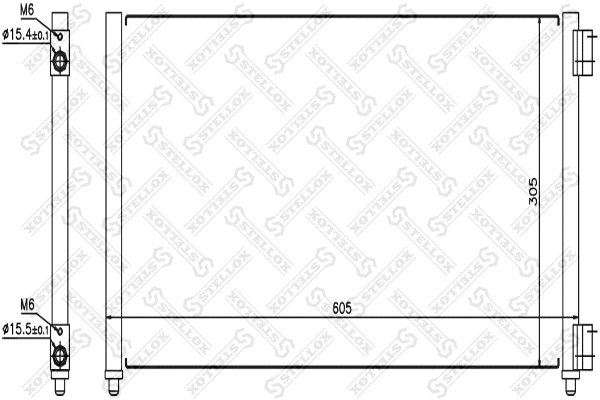 Condenser, air conditioning (10-45085-SX)