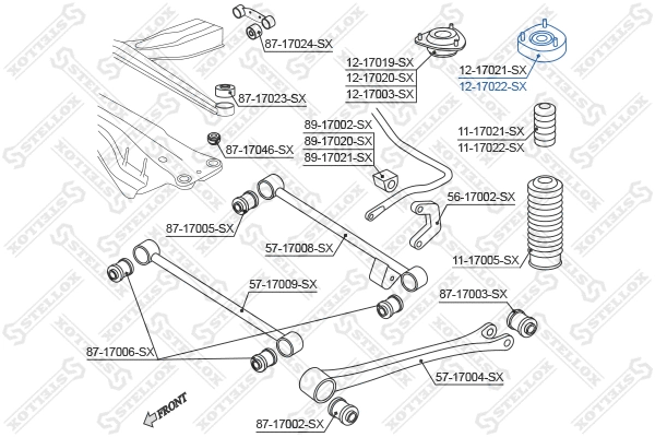 Suspension Strut Support Mount