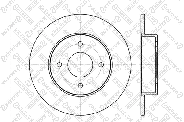 Brake Disc (6020-2252-SX)