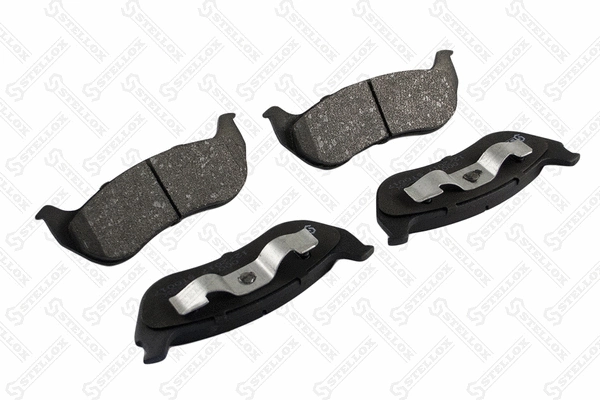 Brake Pad Set, disc brake (000 555B-SX)