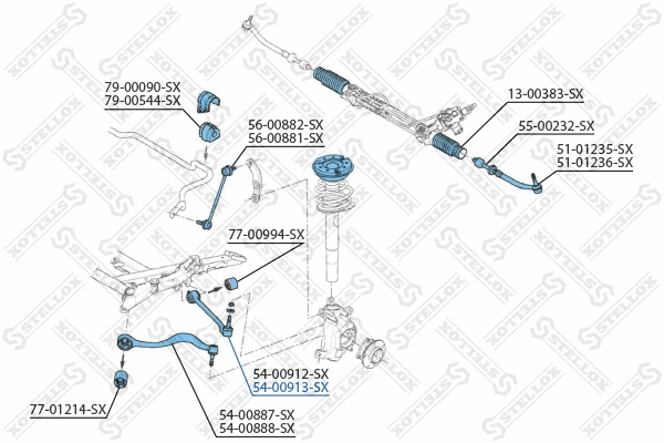 Control/Trailing Arm, wheel suspension